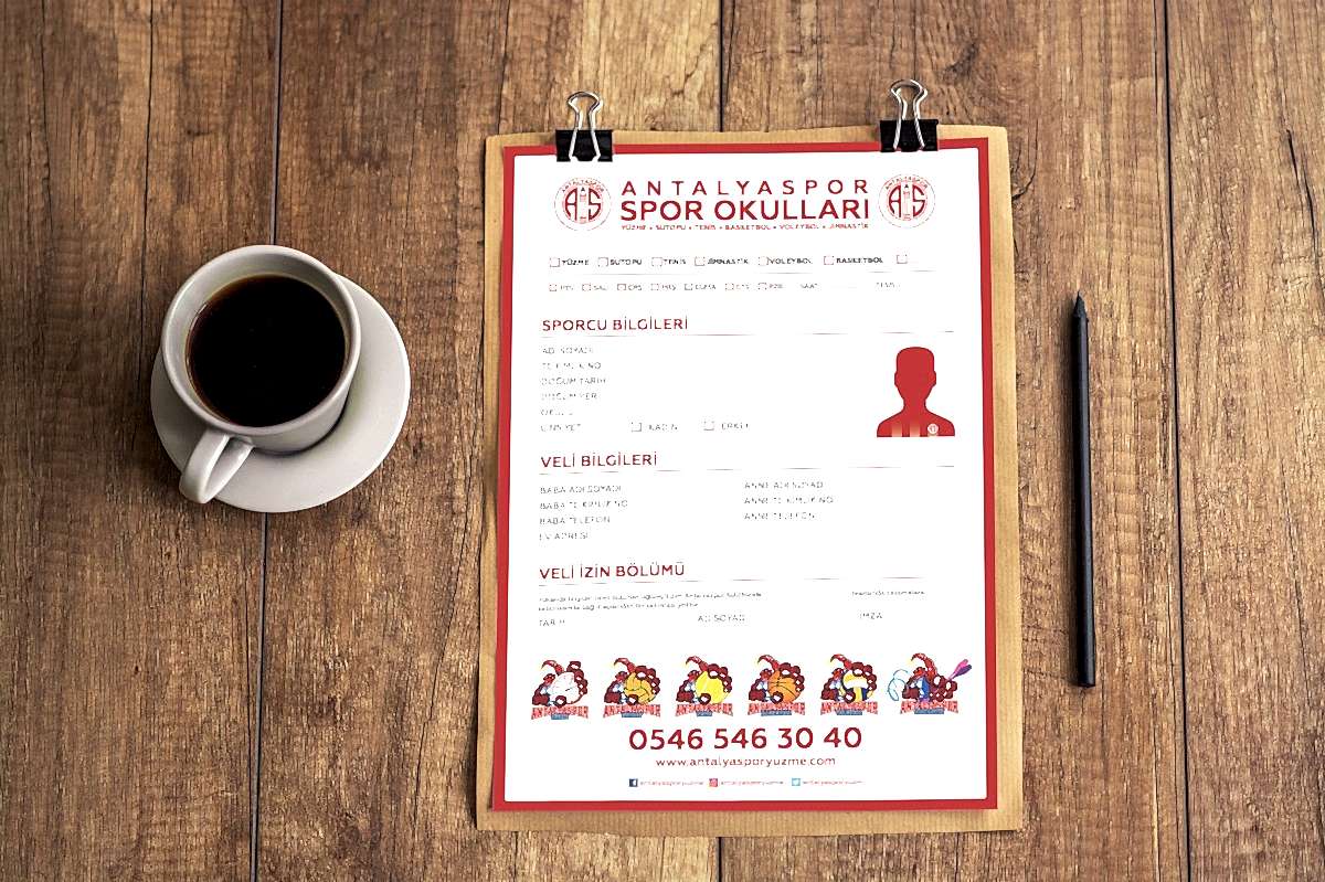 Antalyaspor Spor Okulları Kayıt Formu 246