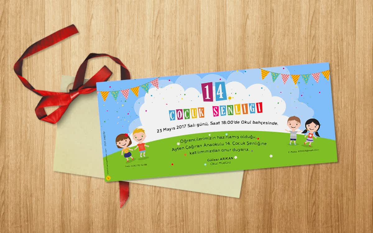 Ayten Çağıran Anaokulu Davetiyesi 249