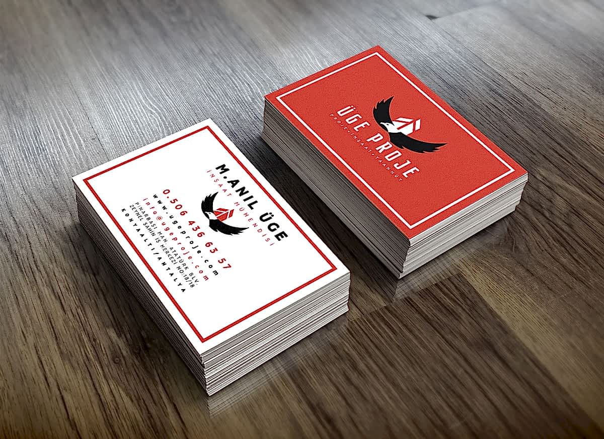 Üge Proje Kartvizit 255