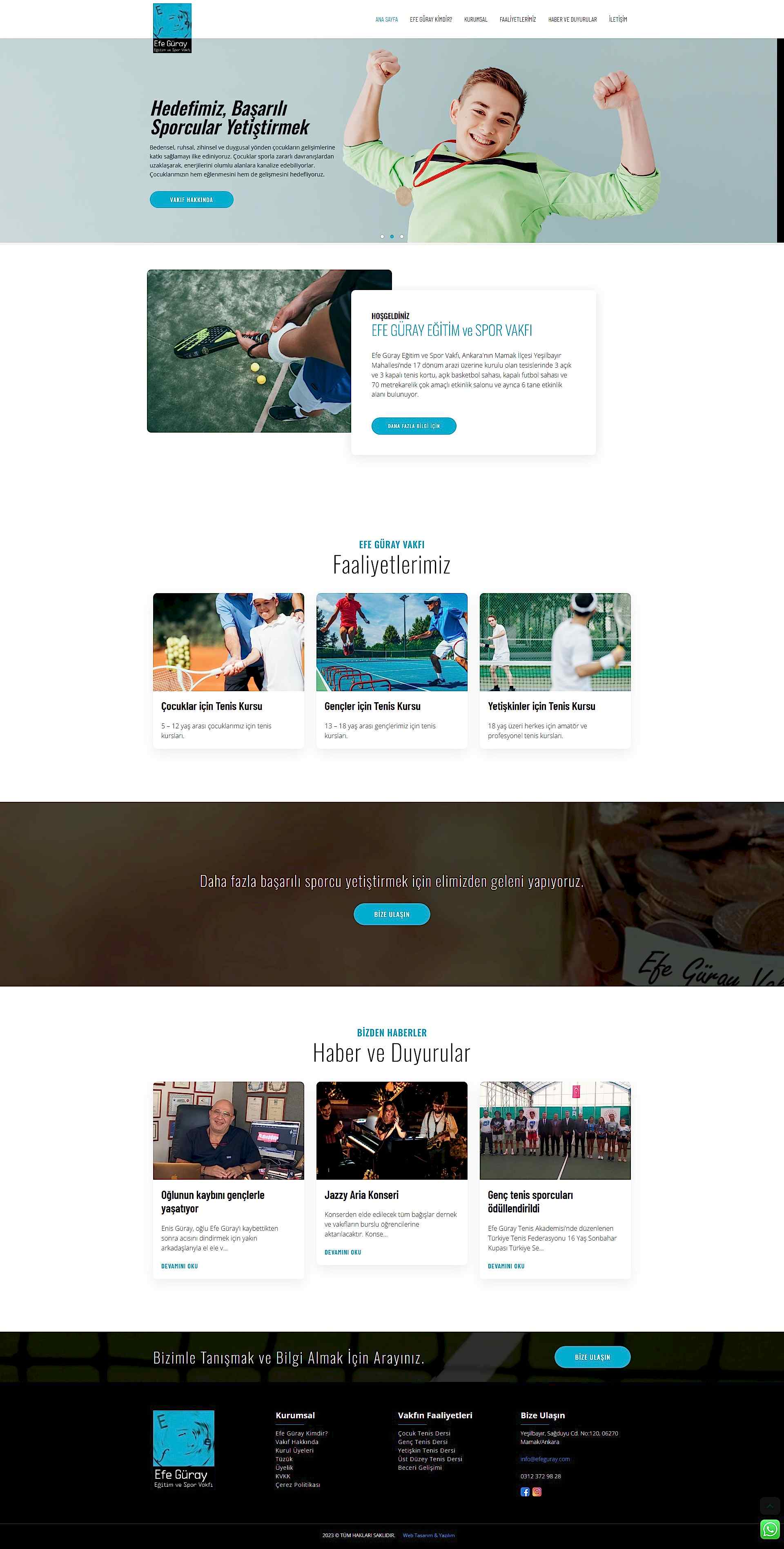 Efe Güray Eğitim ve Spor Vakfı 211